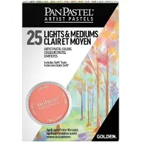 Usorteret PanPastel-sett 25 Light and Medium