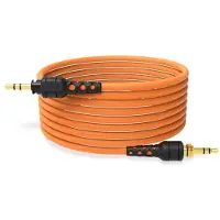 Rode -kabel 3,5 mm TRS 2,4 m, oransje | NTH-CABLE24