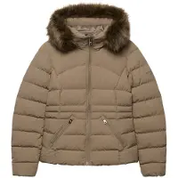 Superdry Faux Fur Fuji Padded Jakke