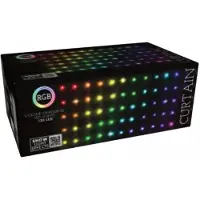 Christmas Decoration Lampki choinkowe LAMPKI CHOINKOWE KURTYNA ŚWIETLNA ZEW/WEW 120 LED 300X60CM Z PILOTEM RGB