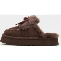 Ugg for woman. 1180360 Disquette Heritage Black Leather Sneakers (39), Brown, Flat, None, Homewear