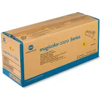 MINOLTA-QMS Tonerkassett gul