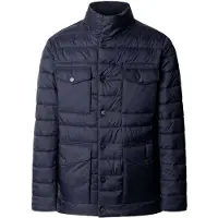 Hackett London for man. HM4000220 lightweight velospeed travel padded jacket navy (M), Casual, Nylon