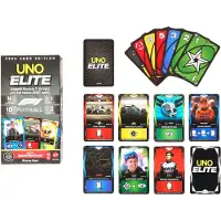 Mattel Games UNO Elite Formula 1 2025 Core Edition Starter Pack, Kort Spill, Shedding, 7 år