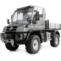 Amewi 22683 RC-terrengbil 1:10 Mercedes-Benz Unimog 4WD ARTR, antrasitt