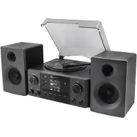 Soundmaster MCD1950SW mikroanlegg 20 W DAB+ FM BT, svart