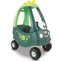Little Tikes Cozy Coupe Dino gåbil, 4 hjul, fra 1,5 år, svart/grønn