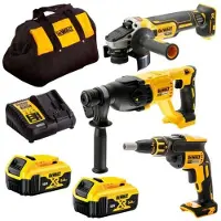 DeWalt 18v Xr Dck304p2 Elektrisk Verktøysett