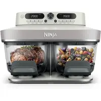Ninja CRISPi DualZone 8-i-1 glassairfryer - Hvit i Hvit | DD102EUIV2 | va SharkNinja
