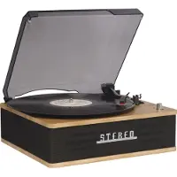 Denver VPB-262LW remdrevet platespiller 33 1/3, 45, 78 rpm, lyst tre