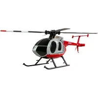 Amewi RC Helikopter MD500 Li-Po batteri 350mAh sølv / rød