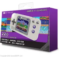 Dreamgear My Arcade Gamer V Classic (220 in 1) Gray & Purple