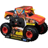 Spin Master Monster Jam El Toro Loco radiostyrt monstertruck 1:15 svart/oransje