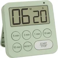 TFA-Dostmann 38.2056.04, Daglig tidtaker, Grønn, Digitalt, Plast, 99 min, 1,5 V