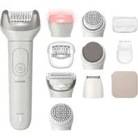 Philips 9900 Wet & Dry grå - 11 tilbehør (BRE750/00) - skjønnhetspakke