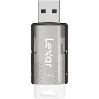 Lexar JumpDrive S60, 16 GB, USB Type-A, 2.0, Skyving, 8 g, Sort