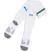 Puma Olympique de Marseille 26/27 Graphic Socks Men, Clothing, White/Royal, 43-46