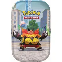 Pokémon Kolekcionuojamos Korteles - TCG Lumiose City Mini Tin Emboar, 2 Booster Packs, Sticker Sheet, Kodo kortele