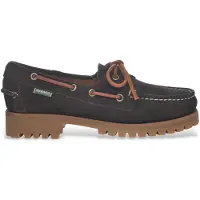 Sebago for woman. 75125EW Ranger Leather Moccasins in brown (40), Flat, 1 to 3 cm, Laces, Casual, Classic