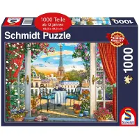 Sonstige Verlage Puzzle - A terrace in Paris (1000 pieces)