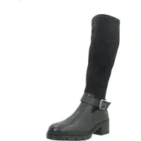 Hispanitas for woman. HI265197 Black leather boots Chicago (38), 5 to 8 cm, Zip, Casual