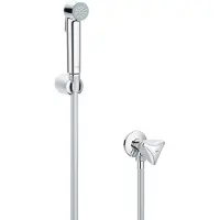 GROHE Tempesta-F dusjsett med vinkelventil, krom