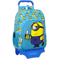 Safta Minions Minionstatic 20.1l 32x42x15 Cm Ryggsekk Med Hjul