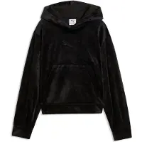 Puma Essential Elevated Velour Relaxed Short Length Hettegenser
