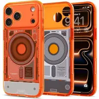 Spigen Ultra Hybrid MagSafe-etui til iPhone 18 Pro / 17 Pro – Oransje