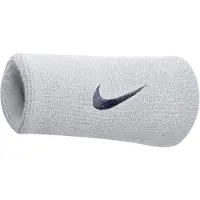 Nike Armbånd for sportsvidde Swoosh Doublewide hvit 2stk. NNN05101