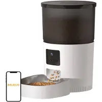 Rojeco Automatisk Wifi-matautomat For Kjæledyr Med Kamera 3l