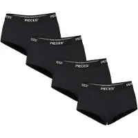Pieces Pclogo Lady 4-pakning Boxershorts