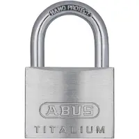 ABUS Titalium hængelås 64TI/50
