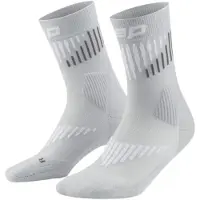 Cep Core Run Merino Socks Mid Cut 3.0, Løpestrømper, Herre, Grey/White