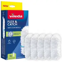 Vileda Flex &amp Catch støvkostrefiller 5 stk