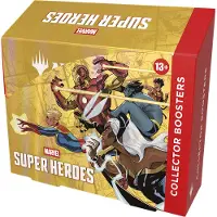 Magic the gathering Magic: The Gathering-marvel Super Heroes Collector 12 Boosters Box English Samlekort
