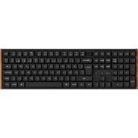 Keychron K5 Ultra SE 100% 8K Milk POM Red - Gamingtastatur - Nordisk - Svart