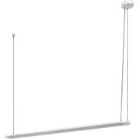 Osram LED-hengelampe til kontor Slab hvit 4.000 K dimbar