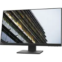 Lenovo ThinkVision E24-28 - LED-skjerm - 24 (23.8 synlig) - 1920 x 1080 Full HD (1080p) @ 60 Hz - IPS - 250 cd/m² - 1000:1 - 4 ms - HDMI, VGA, DisplayPort - høyttalere - ravnsort - for ThinkCentre ne