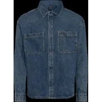 Timberland Windham Denim Pocket Skjorte Med Lange Ermer