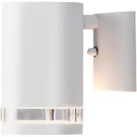 Konstsmide 7511-250, Overflatebehandlet, Gjennomsiktig, Hvit