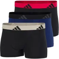 Adidas Underwear Active Flex Cotton Trunks Boxers 3 Enheter