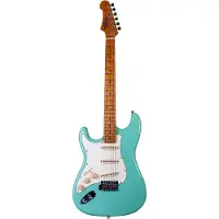 JET Guitars JS-300 Roasted Maple Left Handed Sea Foam Green