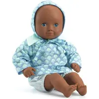 Djeco Dukke - 32 cm - Baby Wasabi - - OneSize - Dukke