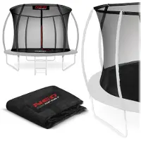 Neo-Sport Innvendig nettbeskyttelse til trampolin 252 cm (8 ft), 6 stolper