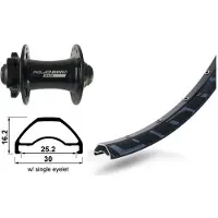 Xlc Rodi Ready 25 Evo 27.5´´ 6b Disc Terrengsykkel Forhjul