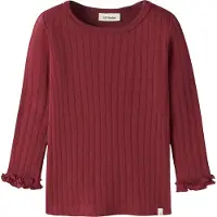 Lil´ Atelier Lil' Atelier Genser - NmfRiver - Slim - Sykkelrød - - 7-8 år (122-128) - Genser