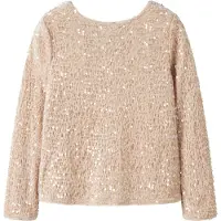 Name it Genser - NkfRusitta - Jet Strøm - - 9-10 år (134-140) - Genser