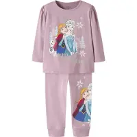 Name it Pysjamas - 2 Deler - NmfNessi - Frossen - Mauve Skygger - - 6 år (116) - 2-delt nattøy