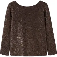 Name It Kids Sløyfedetalj Glitter Langermet Topp